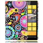 Design Cover til Lumia 520 - Hippie 